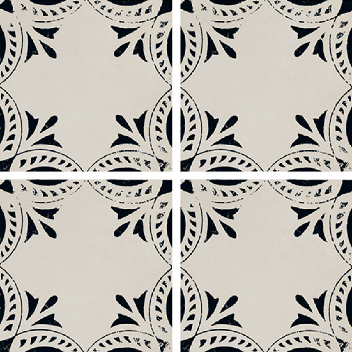 FIORANESE RIGGIOLE BIANCHI SINGOLI 20x20 DECO_5 MAT PŁYTKA GRESOWA - obrazek 2