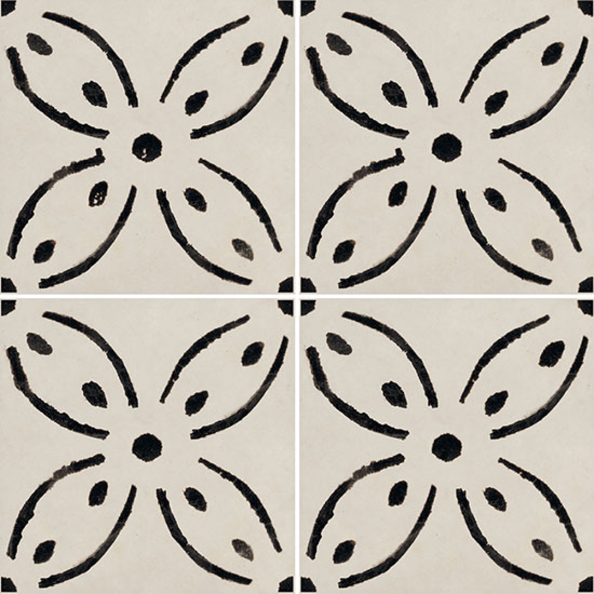 FIORANESE RIGGIOLE BIANCHI SINGOLI 90X90 DECO_2 MAT PŁYTKA GRESOWA - obrazek 2