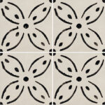 FIORANESE RIGGIOLE BIANCHI SINGOLI 90X90 DECO_2 MAT PŁYTKA GRESOWA - obrazek 2