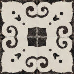 FIORANESE RIGGIOLE BIANCHI SINGOLI 90X90 DECO_3 MAT PŁYTKA GRESOWA - obrazek 2
