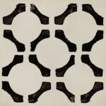 FIORANESE RIGGIOLE BIANCHI SINGOLI 90X90 DECO_4 MAT PŁYTKA GRESOWA