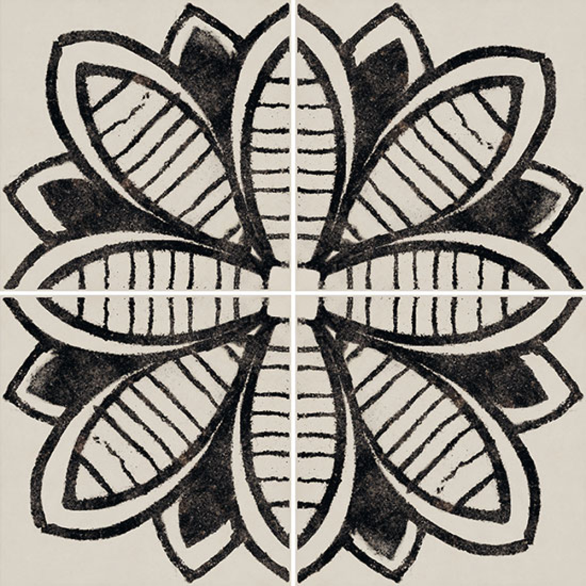 FIORANESE RIGGIOLE BIANCHI SINGOLI 90X90 DECO_5 MAT PŁYTKA GRESOWA - obrazek 2