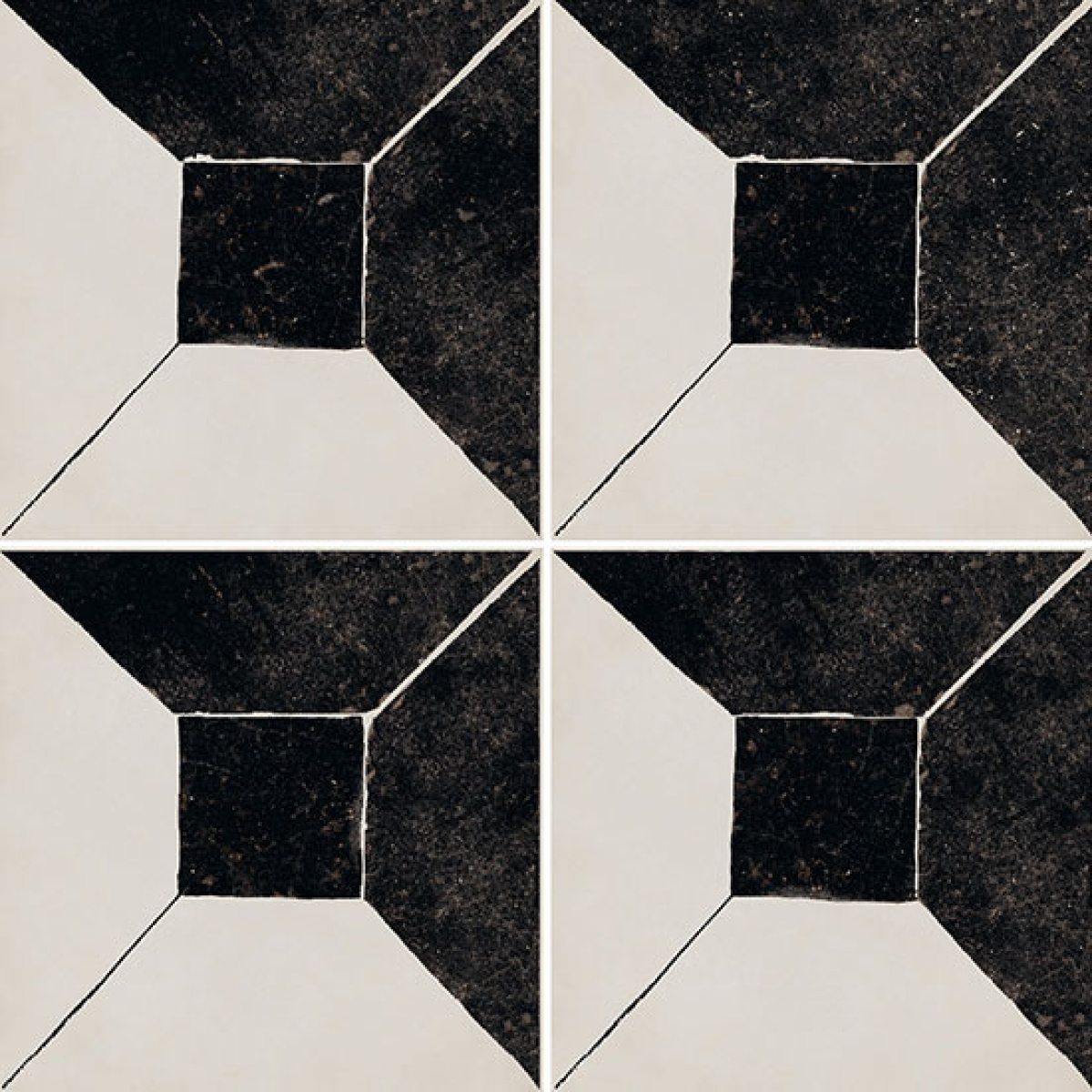 FIORANESE RIGGIOLE BIANCHI SINGOLI 90X90 DECO_6 MAT PŁYTKA GRESOWA - obrazek 2