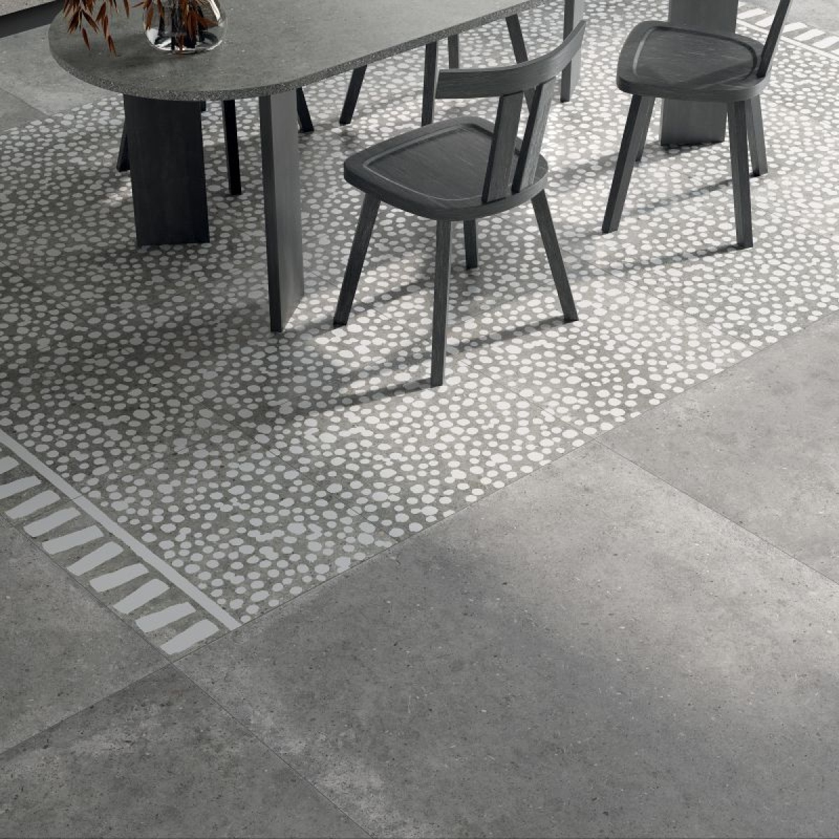 ABK POETRY STONE CARPET GREY DEKOR 60X60 MAT PŁYTKA GRESOWA - obrazek 2