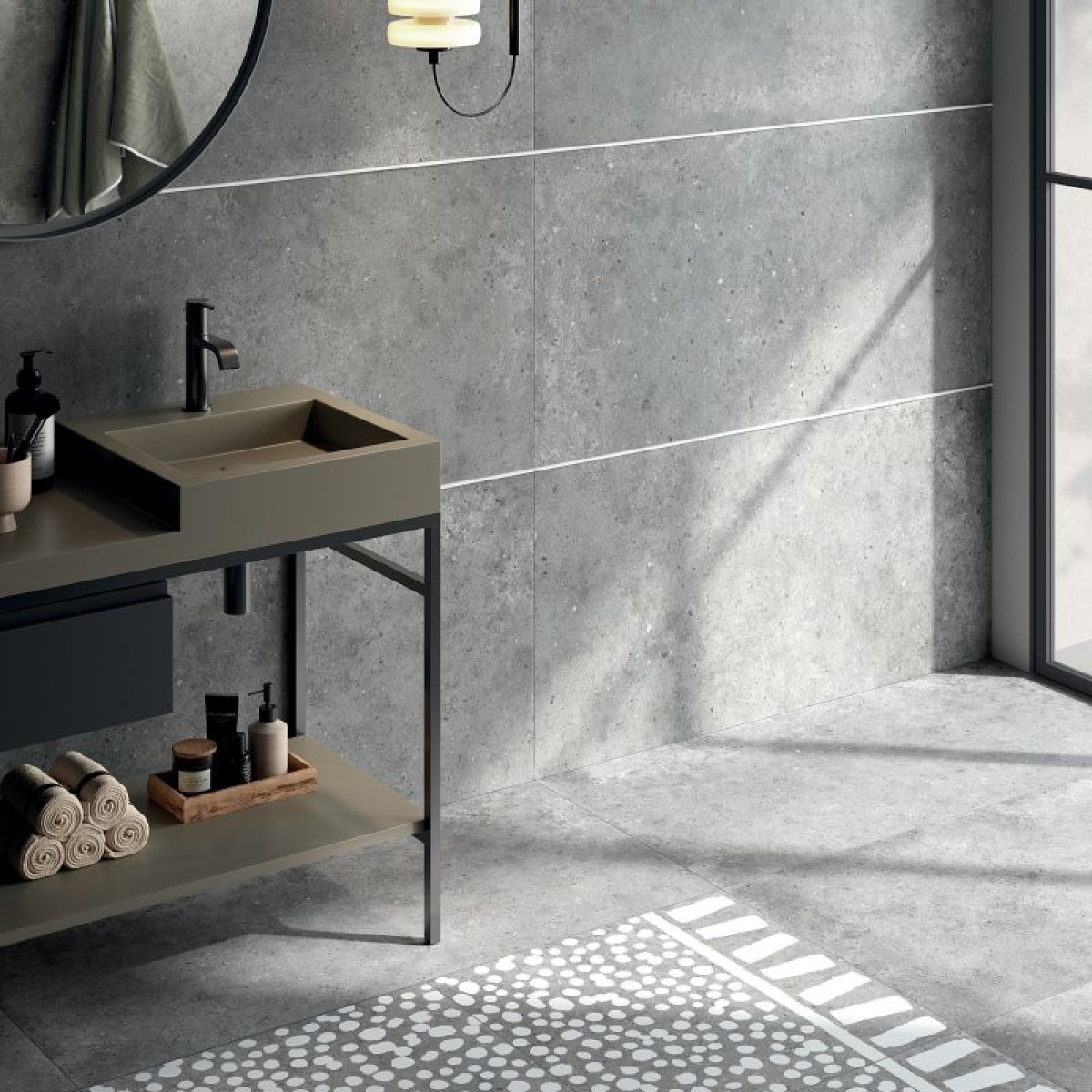 ABK POETRY STONE CARPET GREY DEKOR 60X60 MAT PŁYTKA GRESOWA - obrazek 3