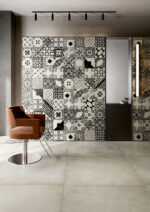 FIORANESE RIGGIOLE BIANCO 90X90 MAT PŁYTKA GRESOWA - obrazek 2