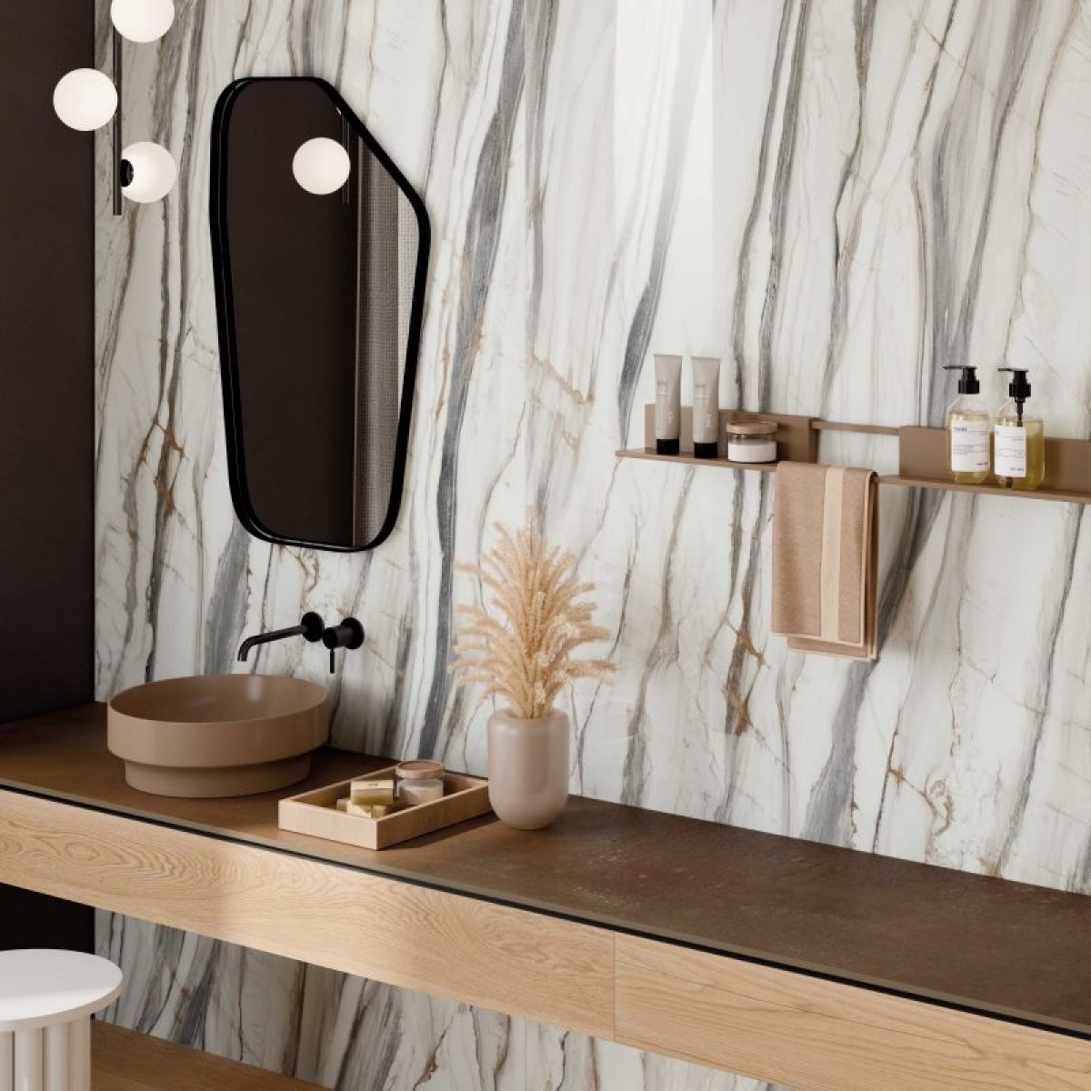 ABK SENSI 900 OYSTER WHITE 120X120 MAT PŁYTKA GRESOWA - obrazek 2