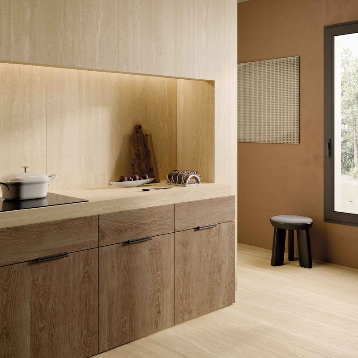 ABK SENSI ROMA CREAM 120X120 MAT PŁYTKA GRESOWA - obrazek 4