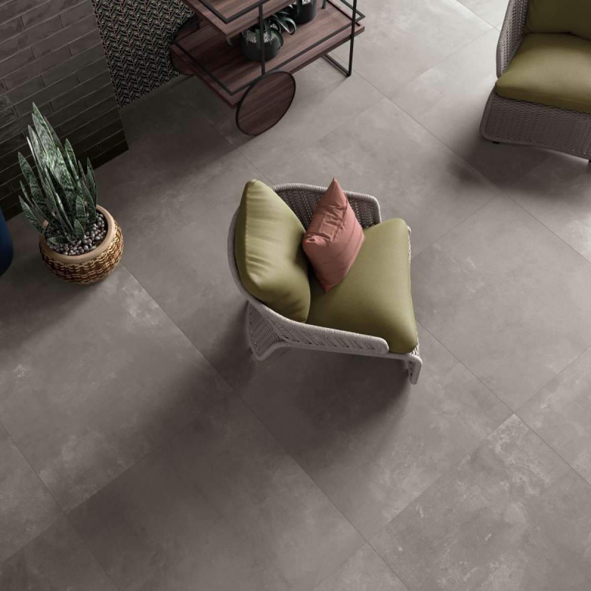 ABK LAB325 BASE TAUPE 120X120 MAT PŁYTKA GRESOWA - obrazek 2