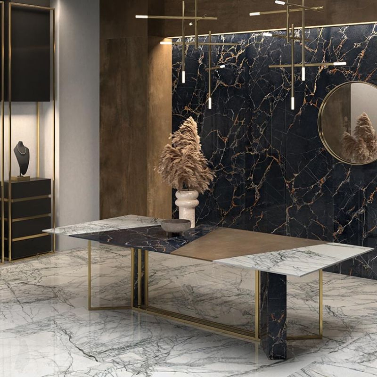 ABK SENSI SIGNORIA PORT GOLD 120X120 POŁYSK - obrazek 3