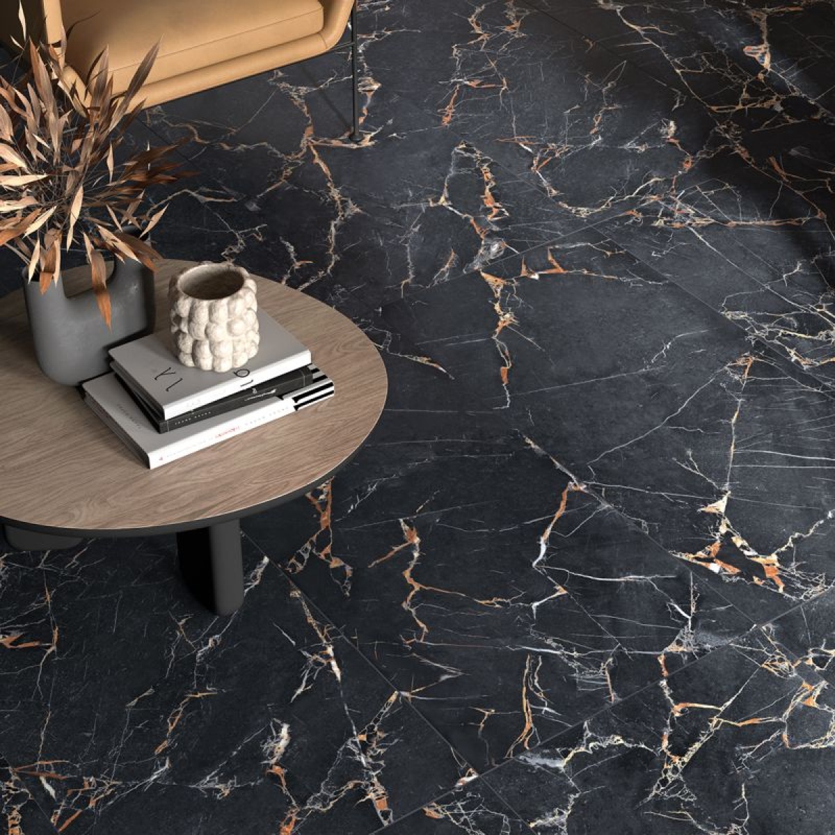 ABK SENSI SIGNORIA PORT GOLD 120X120 MAT - obrazek 2