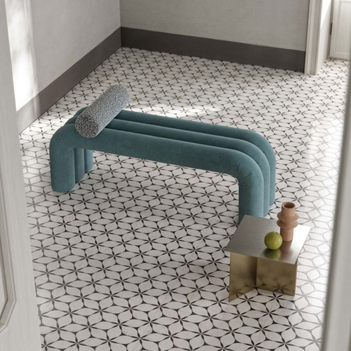 ABK SENSI FANTASY FLOWER 60X120 DECO LUX 3D PŁYTKA GRESOWA - obrazek 3