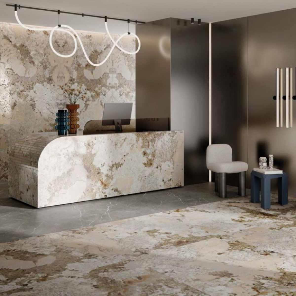 ABK SENSI NUANCE PATAGONIA WOW 120X120 LUX 3D PŁYTKA GRESOWA - obrazek 2
