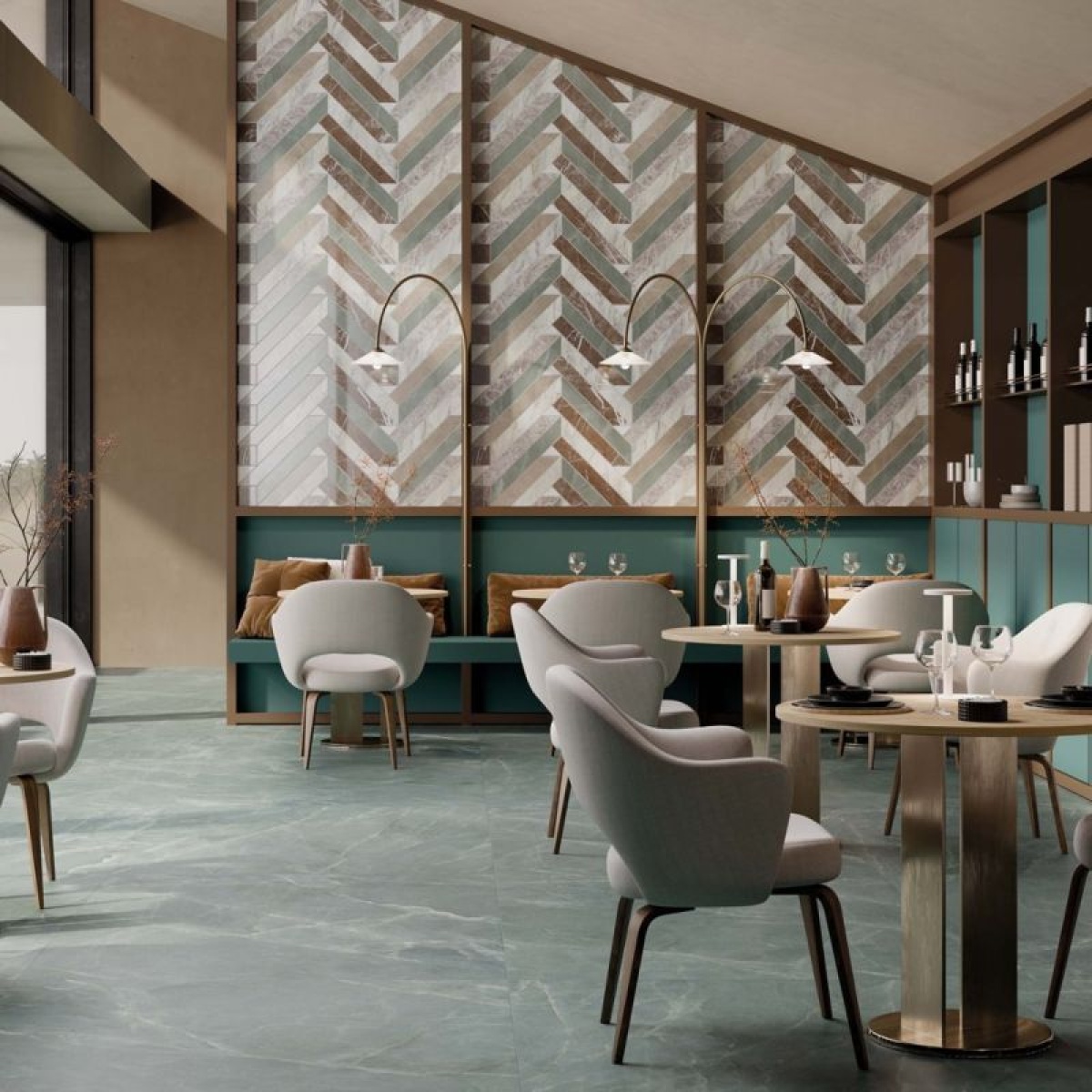 ABK SENSI FANTASY VOLUMES 120x280 LUX 3D DECO GRES WIELKOFORMATOWY 6MM - obrazek 3