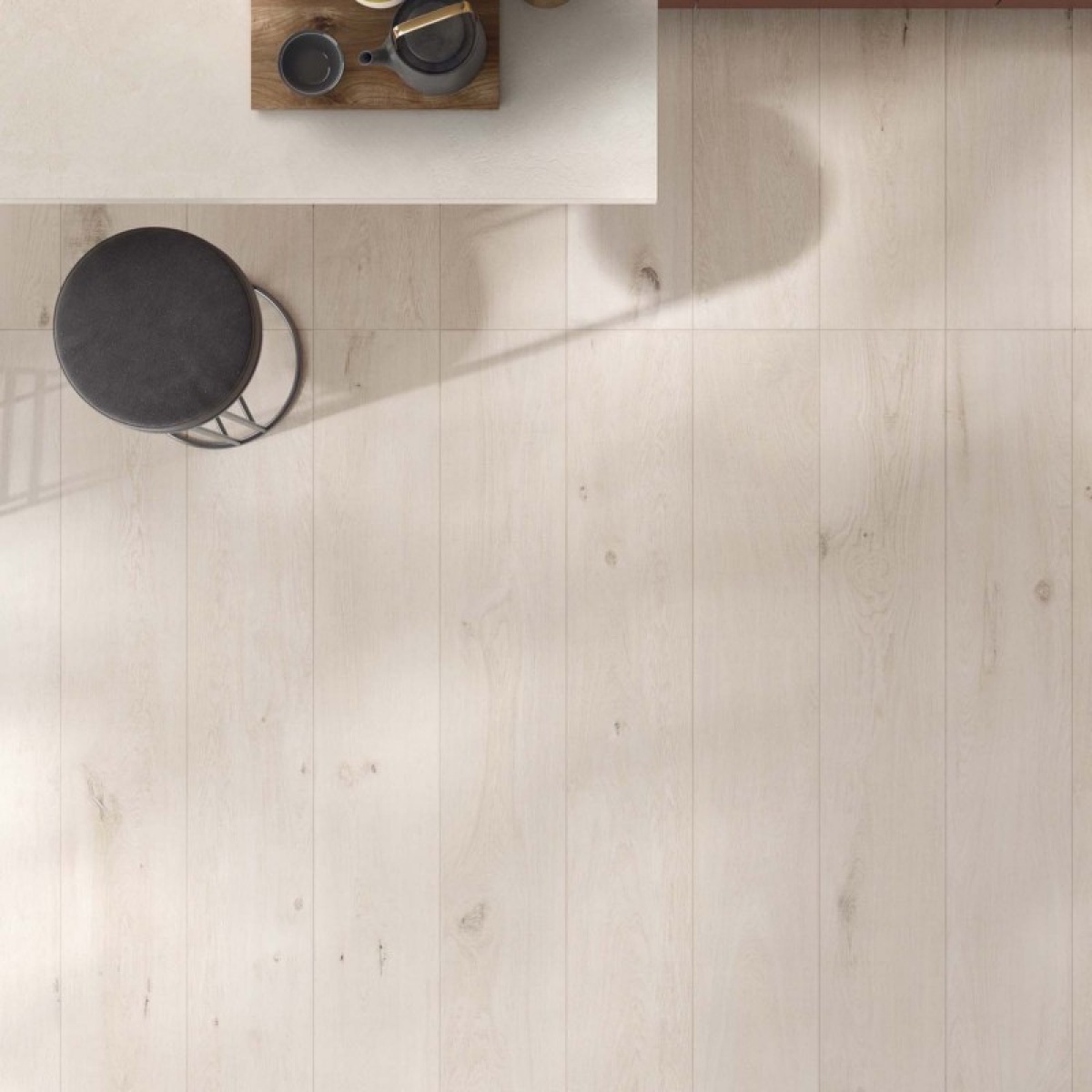 ABK CROSSROAD WOOD WHITE 20X120 MAT PŁYTKA GRESOWA - obrazek 2