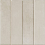 WOW RASTER LINES M OFF WHITE 15X15 MAT