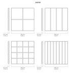 WOW RASTER GRID M CLAY 15X15 MAT - obrazek 3