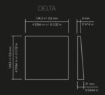 WOW DELTA GRAPHITE 12,5X12,5 MATT - obrazek 3