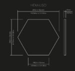 WOW HEXA LISO ICE WHITE 12,5X25 MATT - obrazek 3