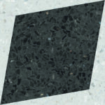 WOW DROPS NATURAL DROPS RHOMBUS DECOR GRAPHITE 18,5X18,5 MAT