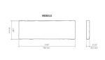 WOW REBELS NERO 5X15 MATT - obrazek 3