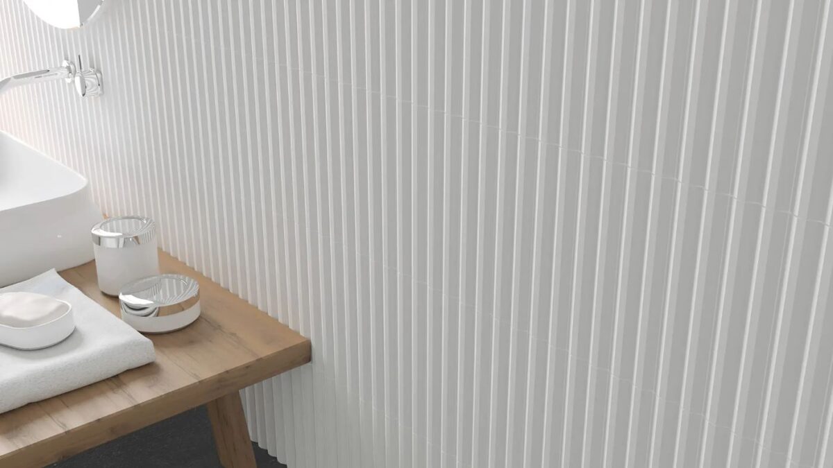 WOW STRIPES ICE WHITE 7,5X30 MAT - obrazek 2