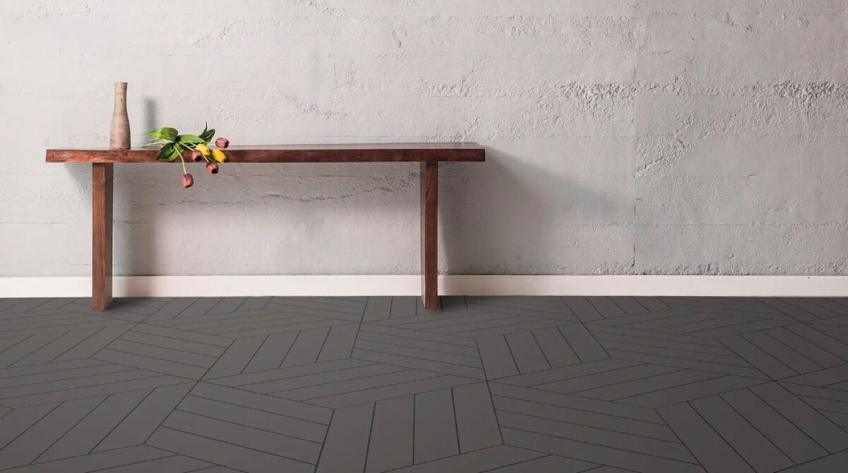 WOW FLOOR TILES CHEVRON B GRAPHITE 9,8X52,2 MATT - obrazek 3