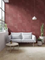 WOW ELLE FLOOR PLUM 18.5X18.5 MATT - obrazek 2