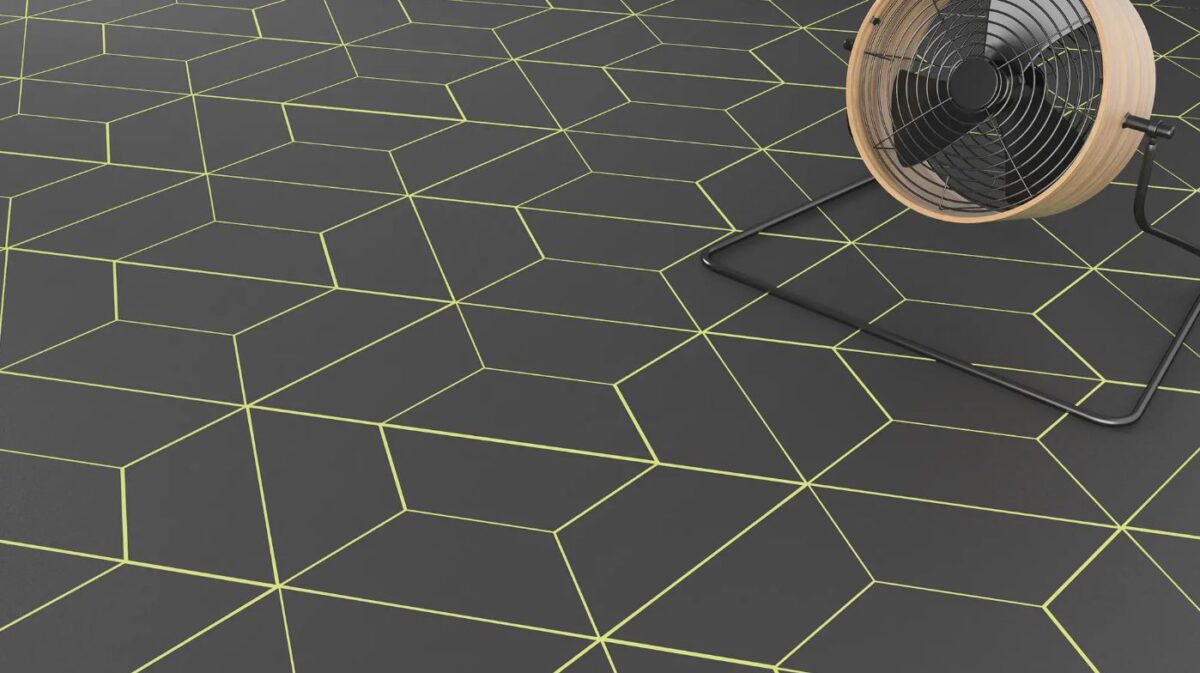 WOW FLOOR TILES TRAPEZIUM GRAPHITE 9.8X23 MATT - obrazek 2