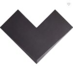 WOW BOHO ELLE BLACK 20X20 MAT