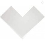 WOW BOHO ELLE WHITE 20X20 MAT