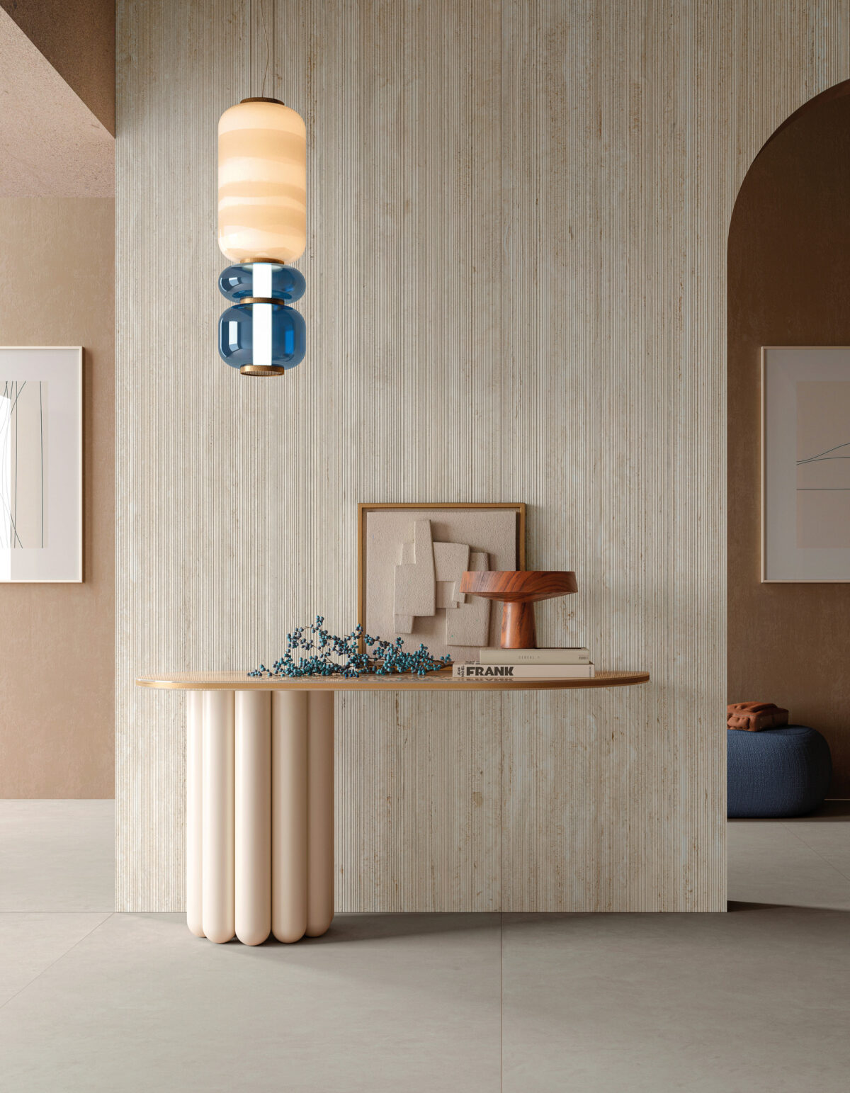 MIRAGE ELYSIAN EY 07 TRAVERTINO LIGHT 120X278 LINE - obrazek 2