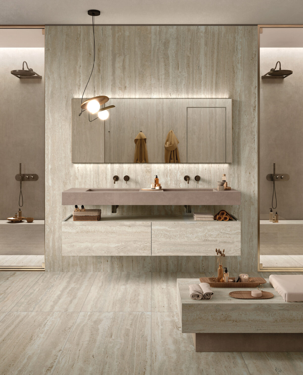 MIRAGE ELYSIAN EY 07 TRAVERTINO LIGHT 120X120 SP - obrazek 2