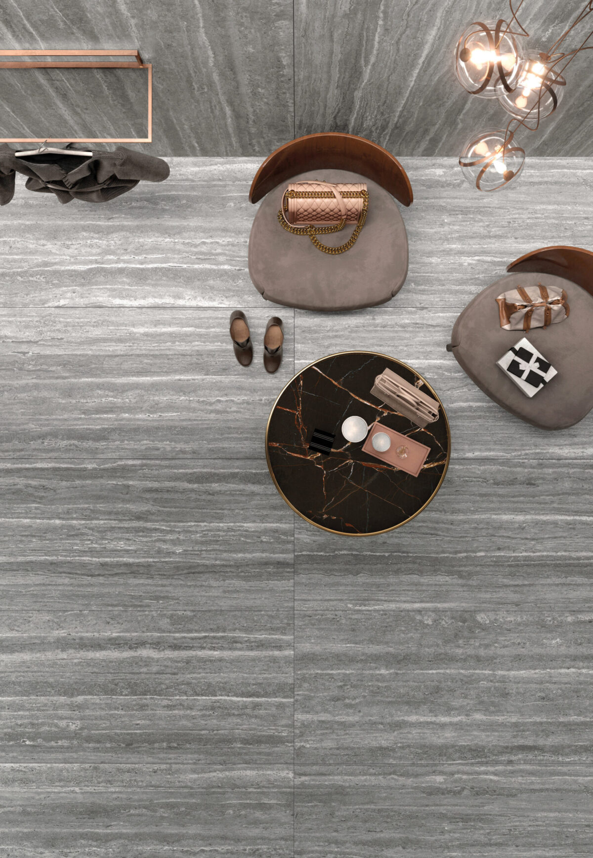 MIRAGE ELYSIAN EY 08 TRAVERTINO DARK 60X60 NAT - obrazek 2