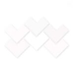 WOW ELLE FLOOR WHITE 18.5X18.5 MATT