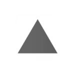 WOW FLOOR TILES TRIANGLE FLOOR GRAPHITE 20X23 MATT