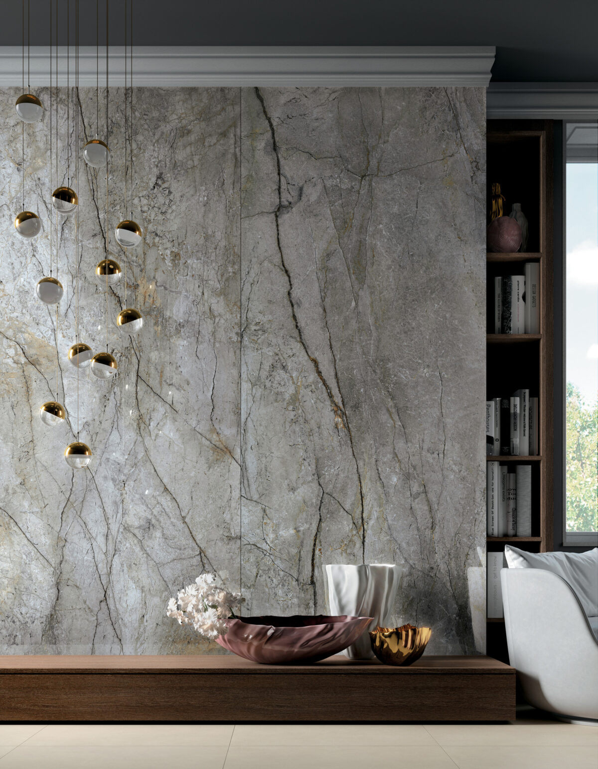 MIRAGE JEWELS 2.0 CP 06 MYSTIC GREY 120X278 LUC GRES WIELKOFORMATOWY 6 MM - obrazek 2