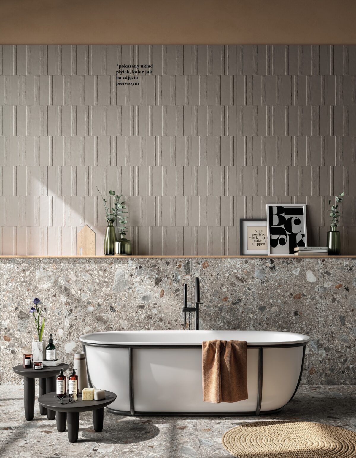 MIRAGE MAND MD 02 GRIGIO CHIARO MUSE 30X45 - obrazek 2