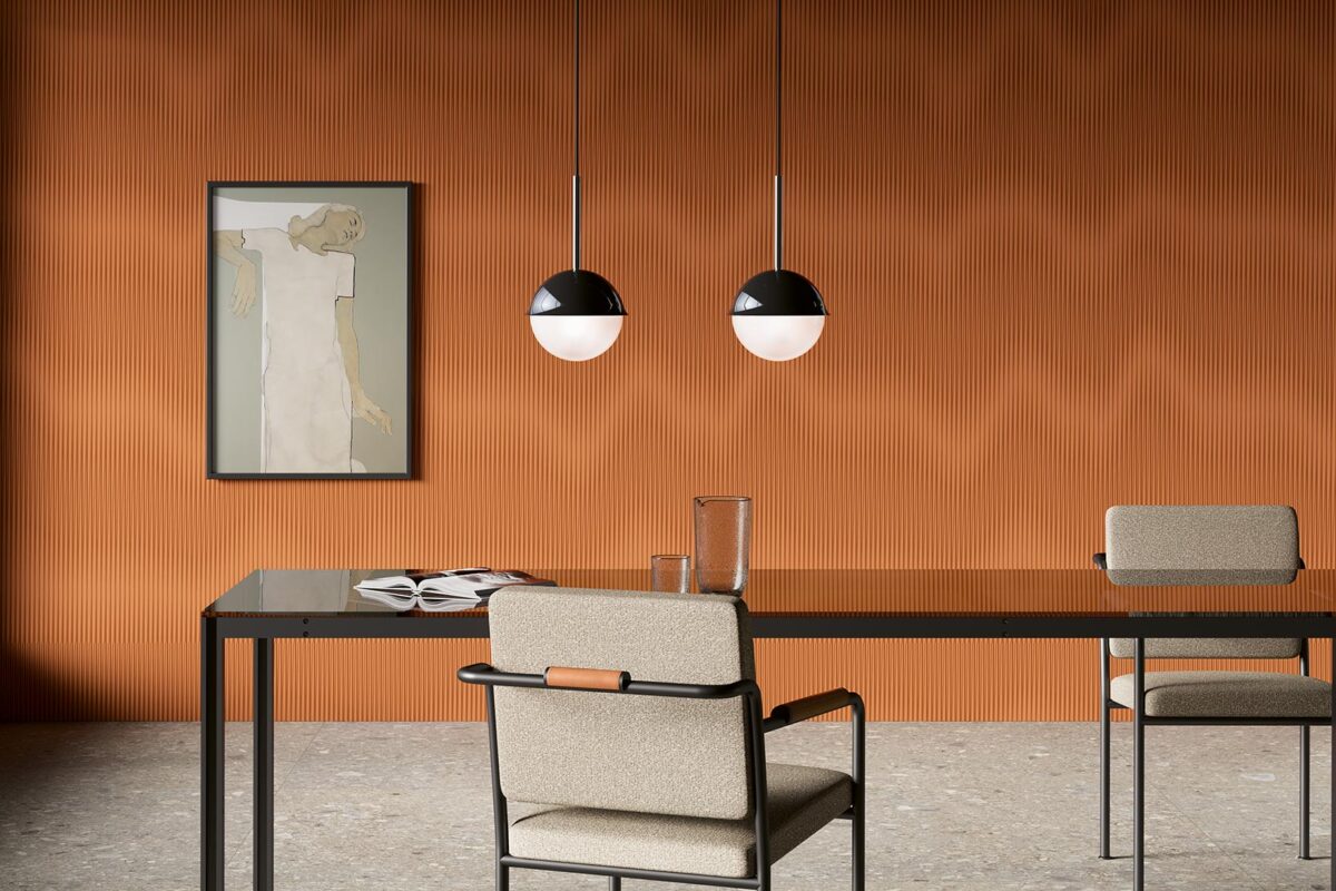 COEM WIDE MOIRE PAPRIKA 120X280 GRES WIELKOFORMATOWY 6MM - obrazek 2