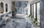 EMIL CERAMICA TELE DI MARMO ONYX BLUE 120X120 POŁYSK PŁYTKA GRESOWA 6,5 MM - obrazek 2