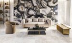 EMIL CERAMICA TELE DI MARMO PRECIOUS AGATE BLACK 120X278 POŁYSK PŁYTKA GRESOWA WIELKOFORMATOWA 6,5 MM - obrazek 2