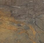 EMIL CERAMICA TELE DI MARMO RELOADED FOSSIL BROWN MALEVIC 90X90 POŁYSK PŁYTKA GRESOWA