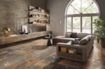 EMIL CERAMICA TELE DI MARMO RELOADED FOSSIL BROWN MALEVIC 90X90 POŁYSK PŁYTKA GRESOWA - obrazek 2