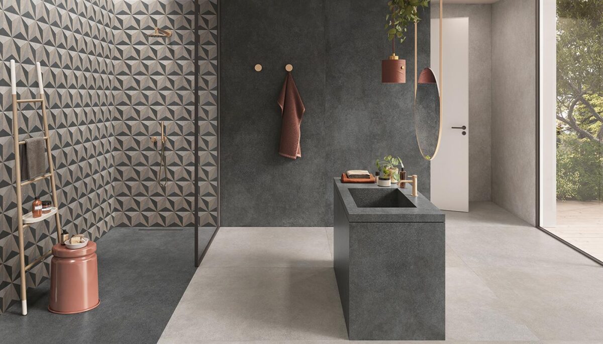 EMIL CERAMICA BE-SQUARE BLACK 60X60 LAPPATO PŁYTKA GRESOWA - obrazek 3