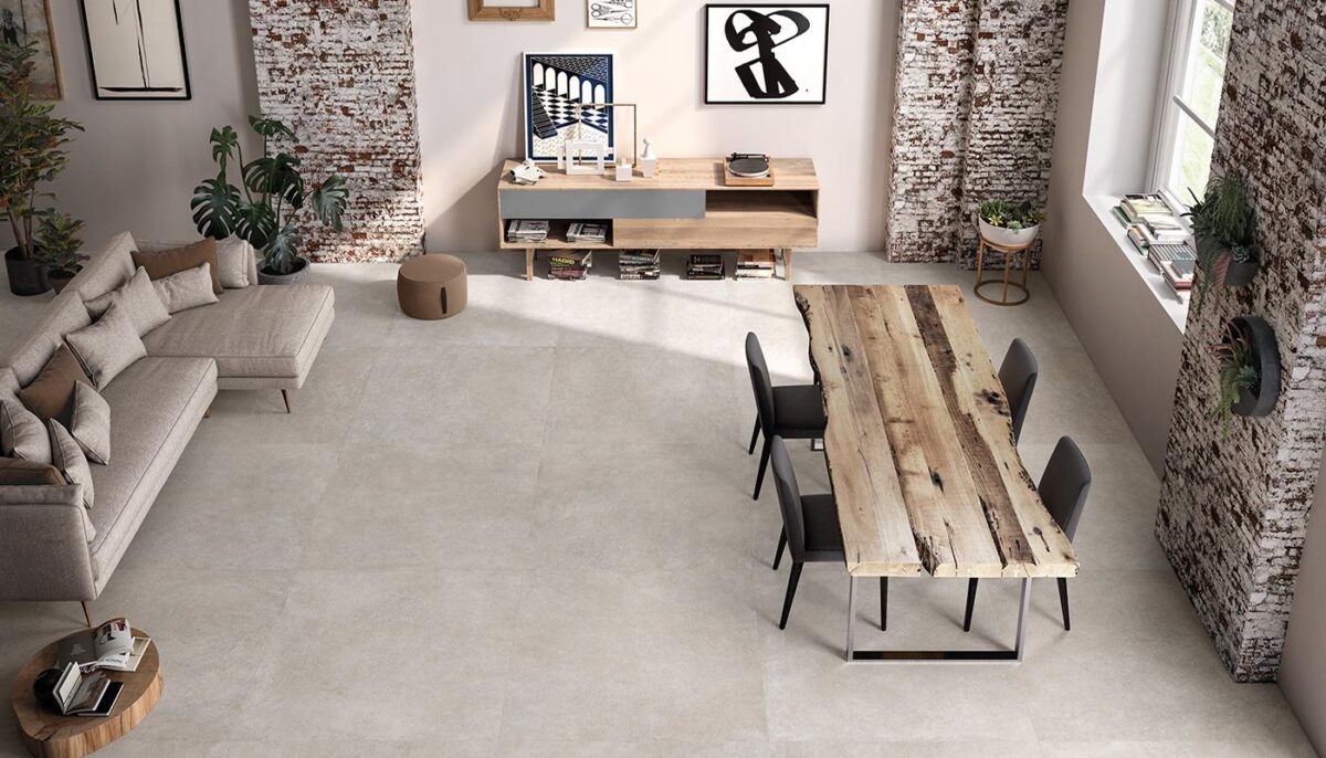 EMIL CERAMICA BE-SQUARE CONCRETE 60X60 NAT PŁYTKA GRESOWA - obrazek 2
