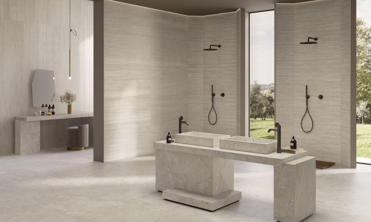 ERGON PORTLAND STONE CROSS CUT ASH 80X80 NAT PŁYTKA GRESOWA - obrazek 2
