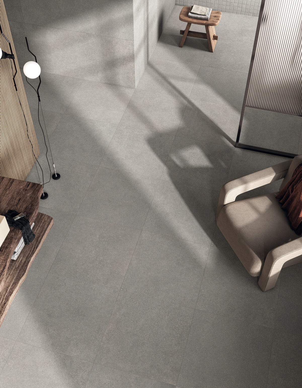 MIRAGE RECONCRETE RO 05 STORM 60X60 NAT - obrazek 2