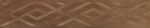 CERDOMUS ANTIQUE DECOR WALNUT 20X120 MAT PŁYTKA GRESOWA DREWNOPODOBNA