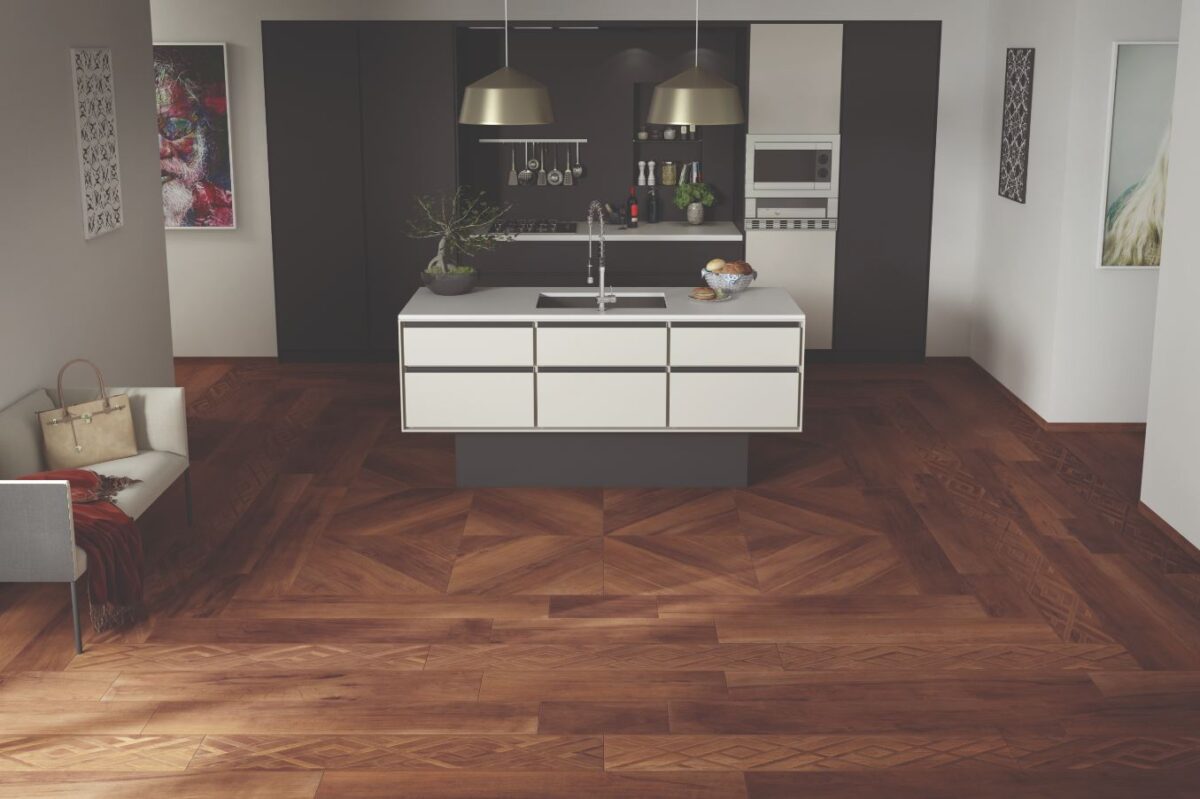 CERDOMUS ANTIQUE DECOR WALNUT 20X120 MAT PŁYTKA GRESOWA DREWNOPODOBNA - obrazek 2