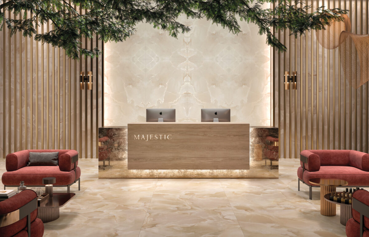 MIRAGE ONYCE ON 03 CHAMPAGNE 60X120 PEARL FINISH - obrazek 3